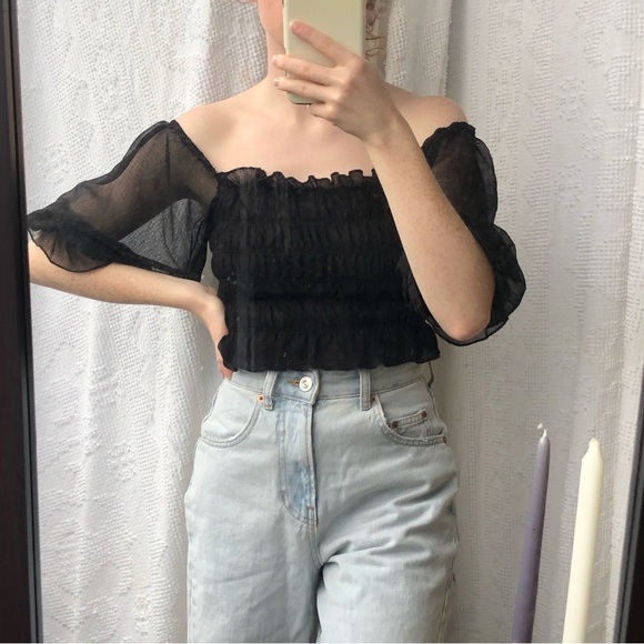 Urban outfitters milkmaid crop top - Picture 5 of 7